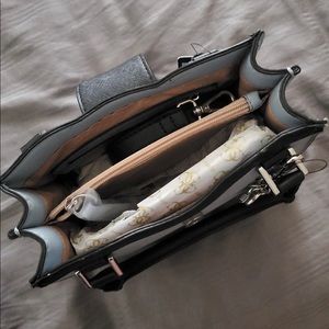 SOLD….Guess purse small with wallet include.Stored in plastic bag